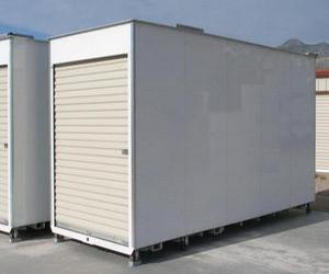 single unit container rental outdoor facility